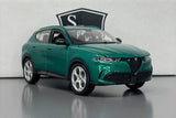 Alfa Romeo Tonale Green - Bburago 1:24 Diecast