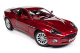 Aston Martin V12 Vanquish Toro Red Mica - Auto World 1:18 Diecast