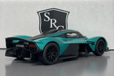 Aston Martin Valkyrie Green - Cai Po 1:24 Diecast