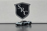 Aston Martin Valkyrie Skyfall Silver - PosterCars 1:64 Diecast