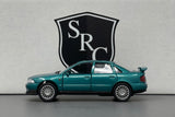 Audi A4 - Welly 1:36 Diecast Green Side