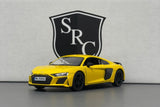 Audi R8 Coupe Yellow - Kinsmart 1:36 Diecast