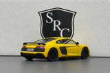Audi R8 Coupe Yellow - Kinsmart 1:36 Diecast