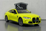 BMW M4 G82 Sao Paulo Yellow - Cai Po 1:23 Diecast
