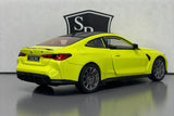 BMW M4 G82 Sao Paulo Yellow - Cai Po 1:23 Diecast