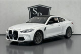 BMW M4 G82 White - Cai Po 1:23 Diecast