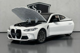 BMW M4 G82 White - Cai Po 1:23 Diecast