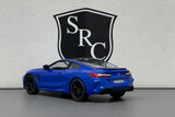 BMW M8 Competition Coupe Blue - Kinsmart 1:38 Diecast