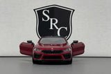 BMW M8 Competition Coupe Red - Kinsmart 1:38 Diecast