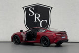 BMW M8 Competition Coupe Red - Kinsmart 1:38 Diecast