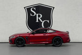 BMW M8 Competition Coupe Red - Kinsmart 1:38 Diecast