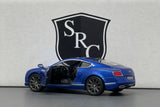 Bentley Continental GT Speed Blue - Kinsmart 1:38 Diecast