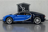 Bugatti Chiron Blue - Maisto 1:24 Diecast