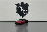 Bugatti Chiron Supersport Italian Red & Nocturne Black - PosterCars 1:64 Diecast
