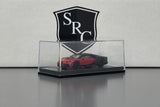 Bugatti Chiron Supersport Italian Red & Nocturne Black - PosterCars 1:64 Diecast
