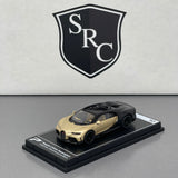 Bugatti Chiron Supersport Silk & Nocturne Black - PosterCars 1:64 Diecast
