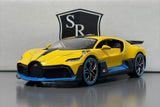 Bugatti Divo Yellow - Maisto 1:24 Diecast