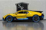 Bugatti Divo Yellow - Maisto 1:24 Diecast