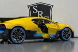 Bugatti Divo Yellow - Maisto 1:24 Diecast