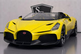 Bugatti Mistral Yellow - Maisto 1:18 Diecast