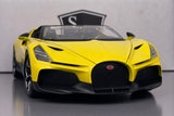 Bugatti Mistral Yellow - Maisto 1:18 Diecast