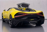 Bugatti Mistral Yellow - Maisto 1:18 Diecast