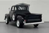 Chevrolet 3100 Pickup Truck Black - Welly 1:24 Diecast