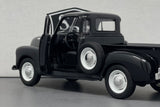 Chevrolet 3100 Pickup Truck Black - Welly 1:24 Diecast
