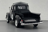 Chevrolet 3100 Pickup Truck Black - Welly 1:24 Diecast