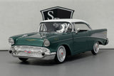 Chevrolet Bel Air Green - Motormax 1:24 Diecast