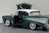 Chevrolet Bel Air Green - Motormax 1:24 Diecast