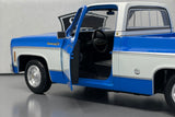 Chevrolet C10 Cheyenne Super Blue - Maisto 1:18 Diecast