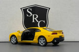 Chevrolet Camaro Yellow - Kinsmart 1:38 Diecast