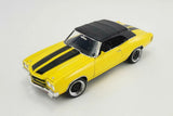 Chevrolet Chevelle SS Restomod Convertible Yellow - Acme 1:18 Diecast