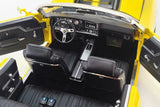 Chevrolet Chevelle SS Restomod Convertible Yellow - Acme 1:18 Diecast