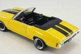 Chevrolet Chevelle SS Restomod Convertible Yellow - Acme 1:18 Diecast