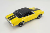 Chevrolet Chevelle SS Restomod Convertible Yellow - Acme 1:18 Diecast