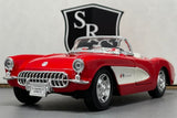 Chevrolet Corvette C1 Red - Welly 1:24 Diecast