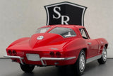 Chevrolet Corvette C2 Red - Welly 1:24 Diecast