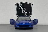 Chevrolet Corvette C6 Z06 Blue - Kinsmart 1:36 Diecast