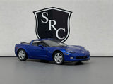 Chevrolet Corvette C6 Z06 Blue - Kinsmart 1:36 Diecast