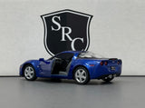 Chevrolet Corvette C6 Z06 Blue - Kinsmart 1:36 Diecast