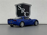 Chevrolet Corvette C6 Z06 Blue - Kinsmart 1:36 Diecast