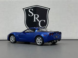 Chevrolet Corvette C6 Z06 Blue - Kinsmart 1:36 Diecast