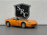 Chevrolet Corvette C6 Z06 Orange - Kinsmart 1:36 Diecast