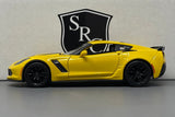 Chevrolet Corvette C7 Z06 Yellow - Maisto 1:24 Diecast