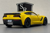 Chevrolet Corvette C7 Z06 Yellow - Maisto 1:24 Diecast
