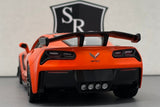 Chevrolet Corvette C7 ZR1 Orange - Motormax 1:24 Diecast