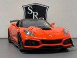 Chevrolet Corvette C7 ZR1 Orange - Motormax 1:24 Diecast