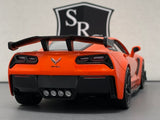 Chevrolet Corvette C7 ZR1 Orange - Motormax 1:24 Diecast
